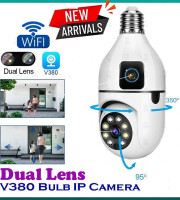 Champion Double Lens PTZ Bulb IP Camera