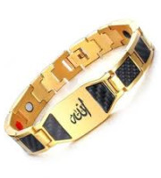 Allahu Golden & Black Bracelet (WV-05)