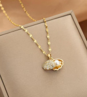 Korean Openable Shell Pearl Necklace